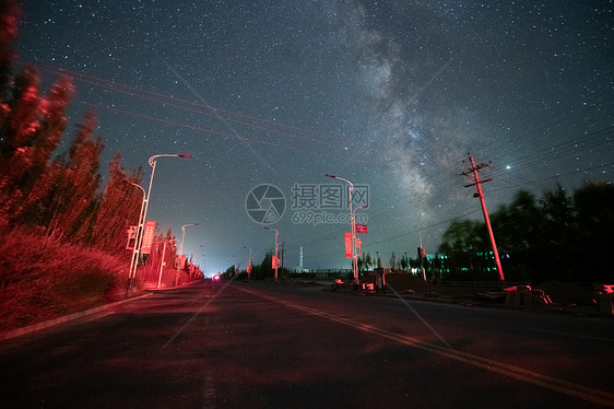 青海省大柴旦冷湖镇星空图片