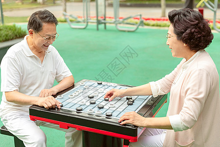 99重阳老年人下棋背景