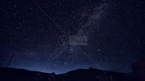 蒙古国璀璨星空图片