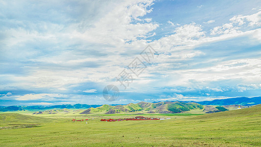 蒙古自然旷野图片