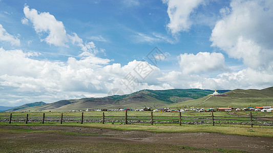 蒙古国传统乡村图片