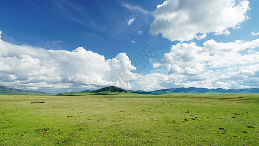 蒙古大草原自然外蒙高清图片