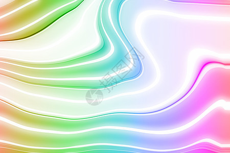彩虹色波纹背景背景图片