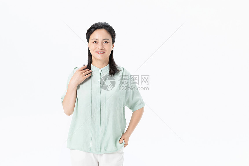 中年妇女形象展示图片