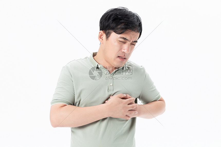 中年男性心脏疼痛