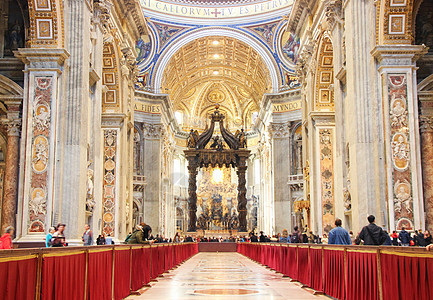 罗马圣彼得大教堂背景图片