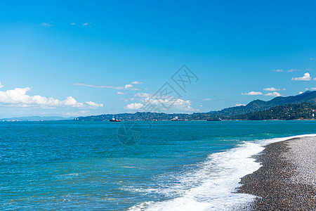 黑海海边图片