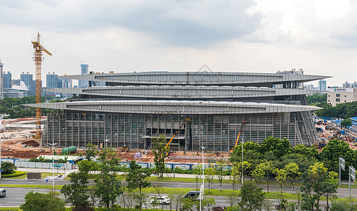 建设中的东莞国际会展中心【媒体用图】图片