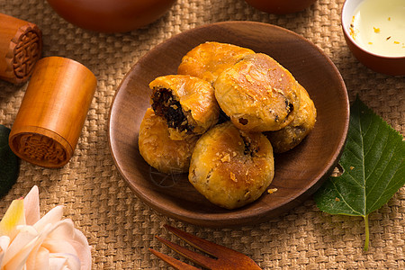 梅菜烧饼黄山烧饼高清图片