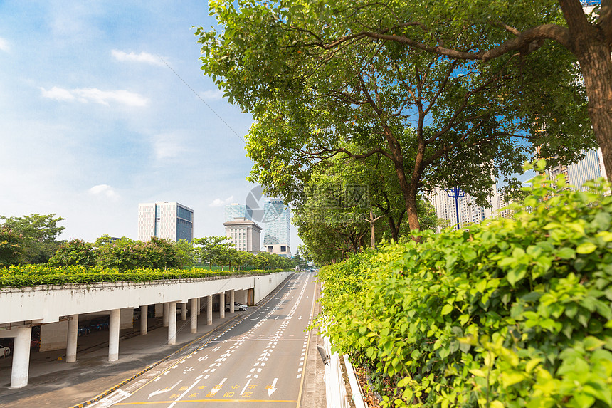 城市道路图图片