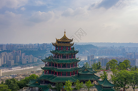 雾都孤儿重庆地标建筑鸿恩阁背景