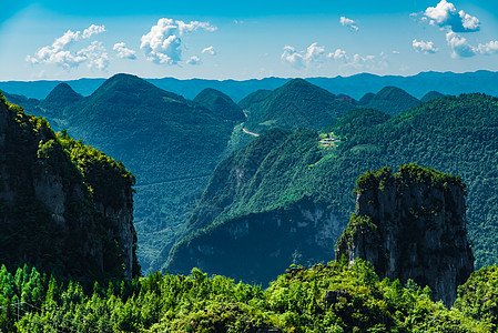 恩施大峡谷风景图片