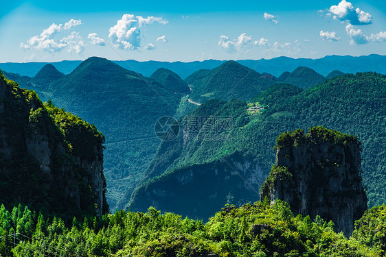 恩施大峡谷风景图片