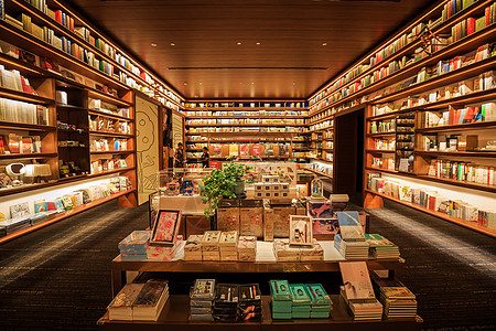 西安最美书店背景图片