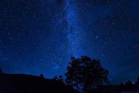 星空银河夜景图片