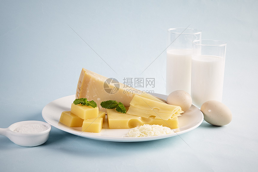 芝士奶酪甜品原材料图片