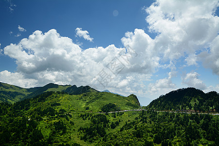 秦岭山脉神农架风光背景