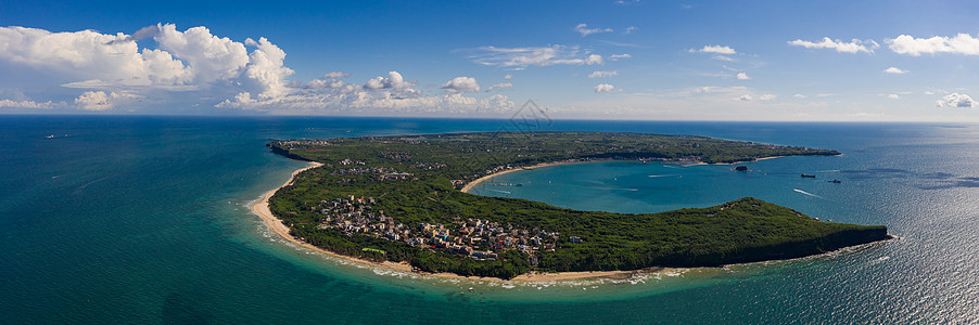 海景沙滩涠洲岛的海背景