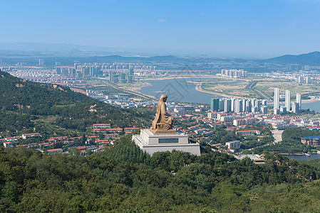 神回复山东威海赤山景区背景