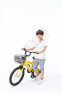 单车少年背景图片