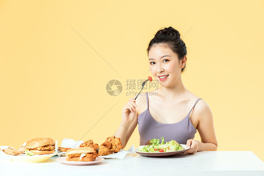 女性健康饮食图片