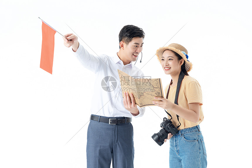 照片 人物情感 男导游给游客指路.jpg