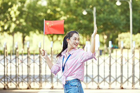 女导游形象图片