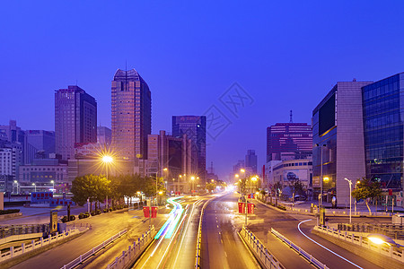 河北夜景河北省石家庄背景