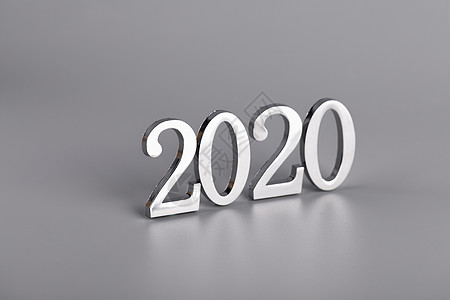 立体数字2020年数字背景