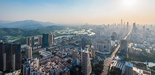 深圳城市风光繁荣高清图片素材