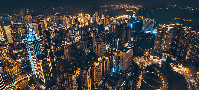 深圳城市夜景都市高清图片素材