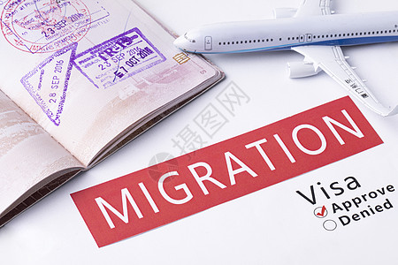 移民国外留学出国签证背景