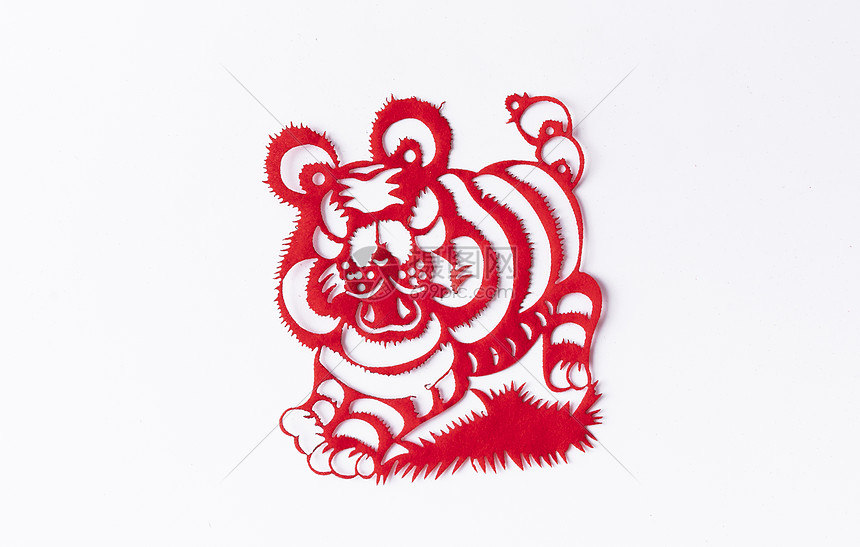 虎年剪纸