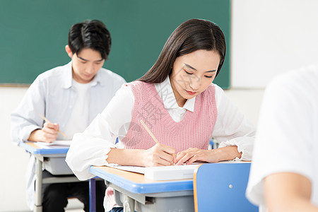 青年大学生考试考研背景图片