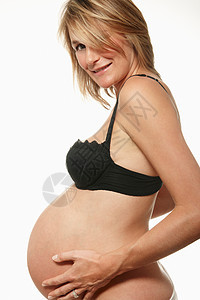 孕妇微笑图片