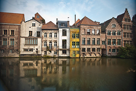 比利时布鲁日运河图片
