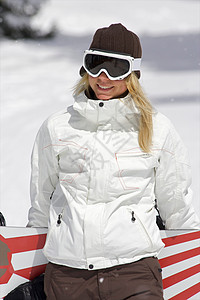 女滑雪运动员图片