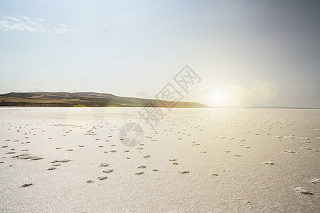 图兹湖盐湖卡帕多西亚安纳托利亚土耳其景观图片