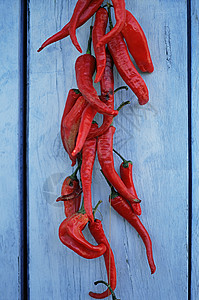 晒干的红辣椒背景图片