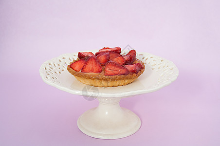 草莓蛋挞图片