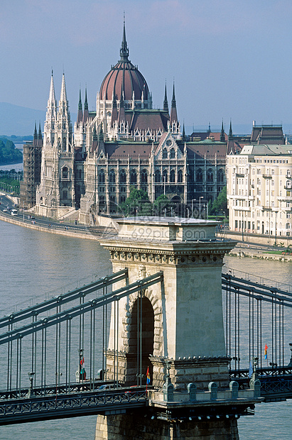 桥梁和匈牙利国会大厦图片