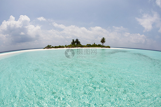 马尔代夫Huvadhu环礁北部Mathidhoo岛图片