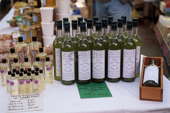 普罗旺斯艾克斯橄榄油瓶图片