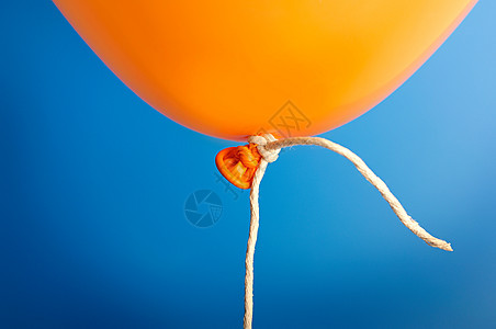 一串气球绳子上的气球背景