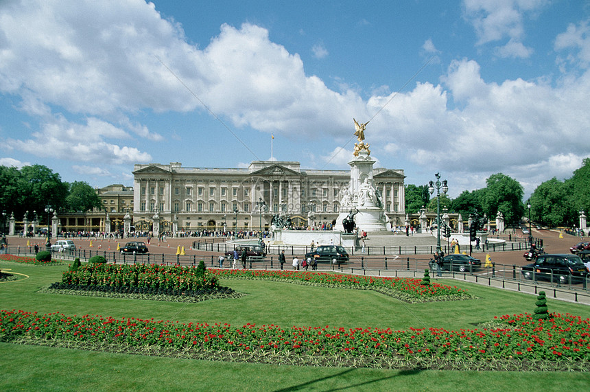 英国伦敦维多利亚女王纪念馆图片