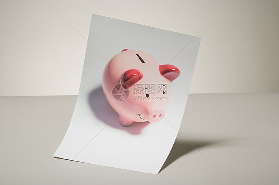小猪存钱罐的照片图片