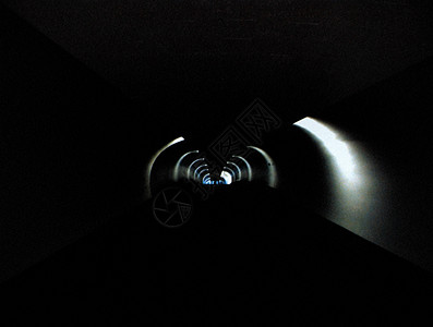 隧道内的电灯背景图片