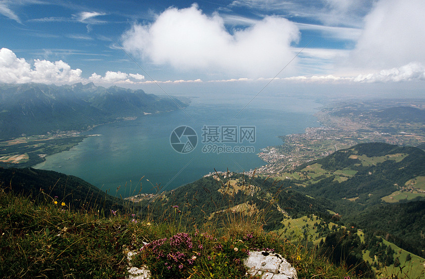 瑞士日内瓦湖图片