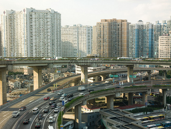 上海高架公路图片