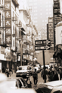 纽约唐人街图片